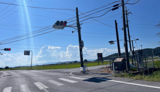 滋賀、長浜の夏の風景